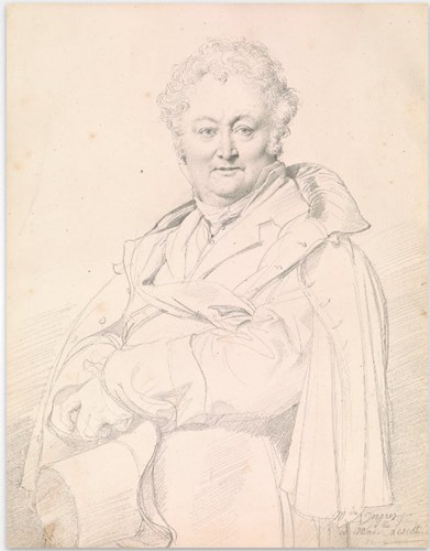 Portrait of Guillaume Guillon-Lethière (1815年)收藏于摩根图书博物馆