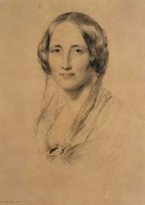 英国职业肖像画家：乔治·瑞奇蒙素描头像作品欣赏