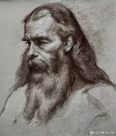 安德烈·卡塔晓夫素描头像