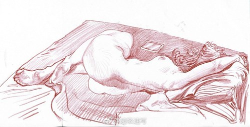 杰森·考特尼人体素描作品欣赏