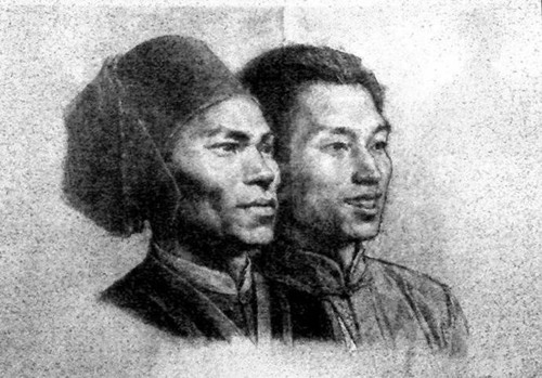 新旧版人民币人物素描大全