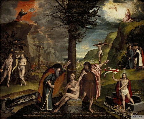 荷尔拜因高清油画