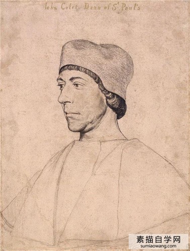 荷尔拜因高清素描画