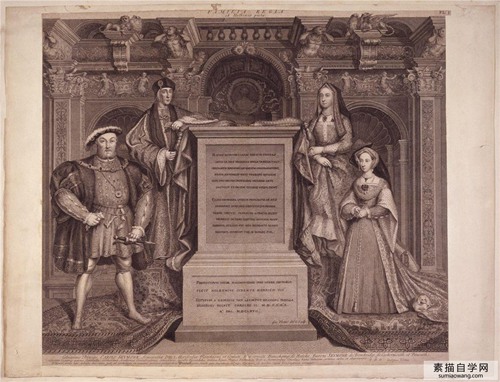 荷尔拜因高清素描画