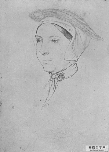 荷尔拜因高清素描画