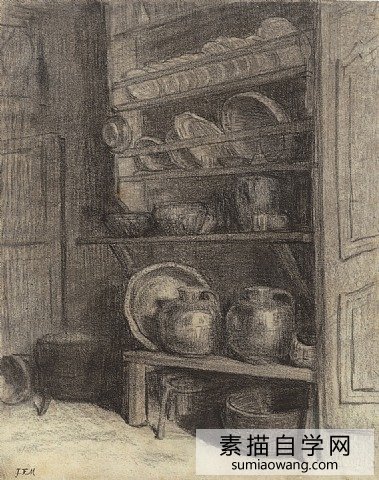 在Gruchy的梳妆台