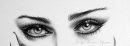 眼睛素描图片美术作品