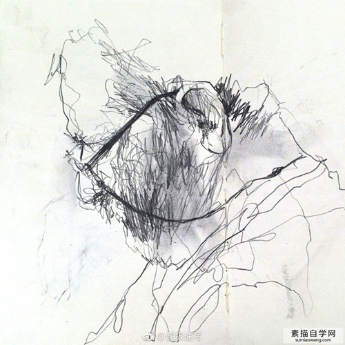 国外非常酷的素描画 素描头像