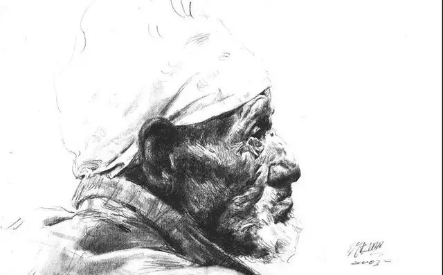 关维兴素描画欣赏 中国厉害的素描作品