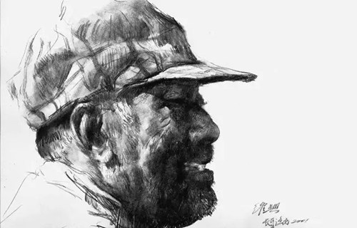 关维兴素描画欣赏 中国厉害的素描作品