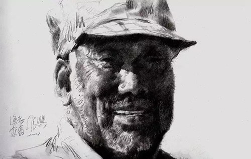 关维兴素描画欣赏 中国厉害的素描作品