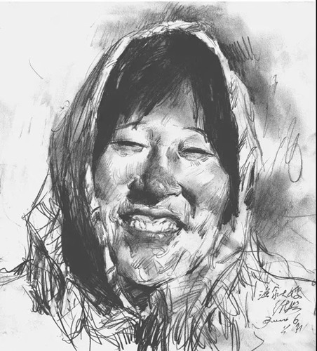 关维兴素描画欣赏 中国厉害的素描作品