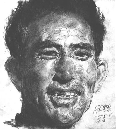 关维兴素描画欣赏 中国厉害的素描作品