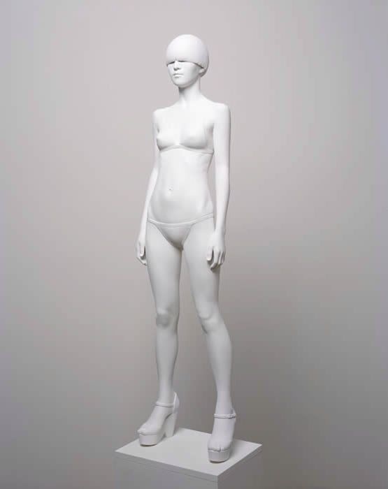 现代审美女性雕塑