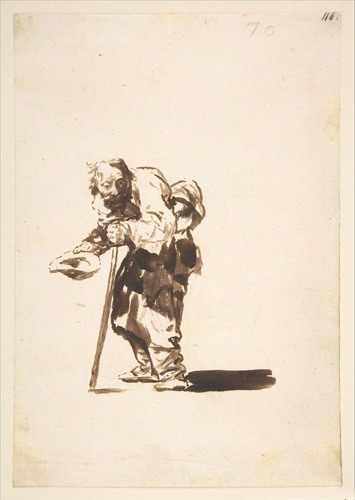 大师素描高清图片欣赏弗朗西斯科·何塞·德·戈雅-卢西恩特斯