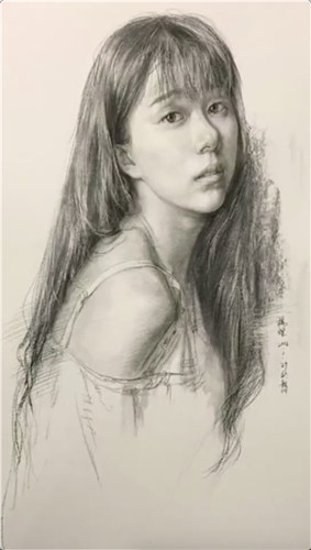 这12张素描画美的可以当手机屏保