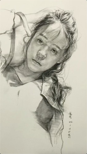素描头像优秀作品