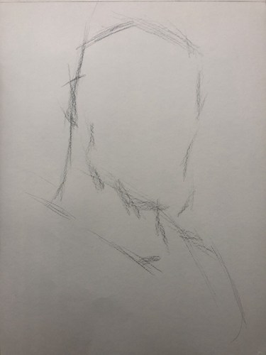 詹姆斯素描步骤一