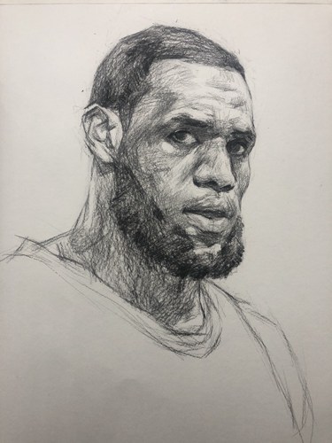 詹姆斯素描步骤四