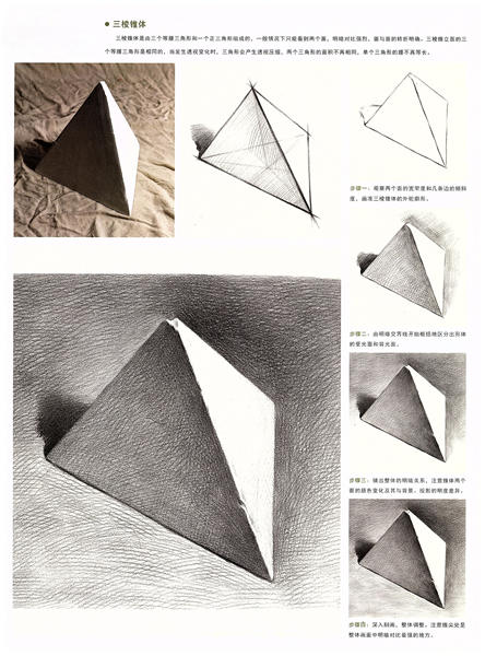 三角形金字塔绘制教程
