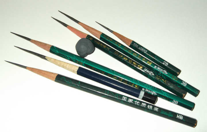 素描铅笔：型号，使用方法，品牌选择，削铅笔方法！