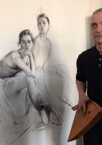 布洛欣人物素描:芭蕾女孩绘画视频