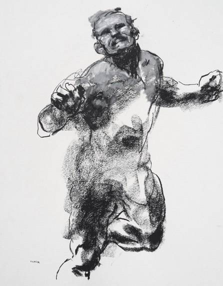 躯体的张力 大师素描图片