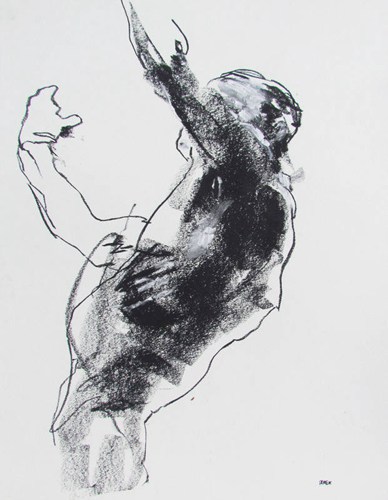 躯体的张力 大师素描图片