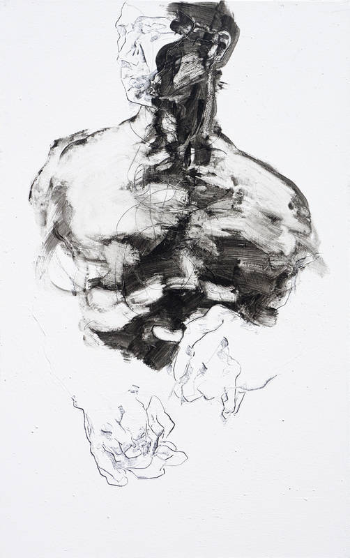 躯体的张力 大师素描图片