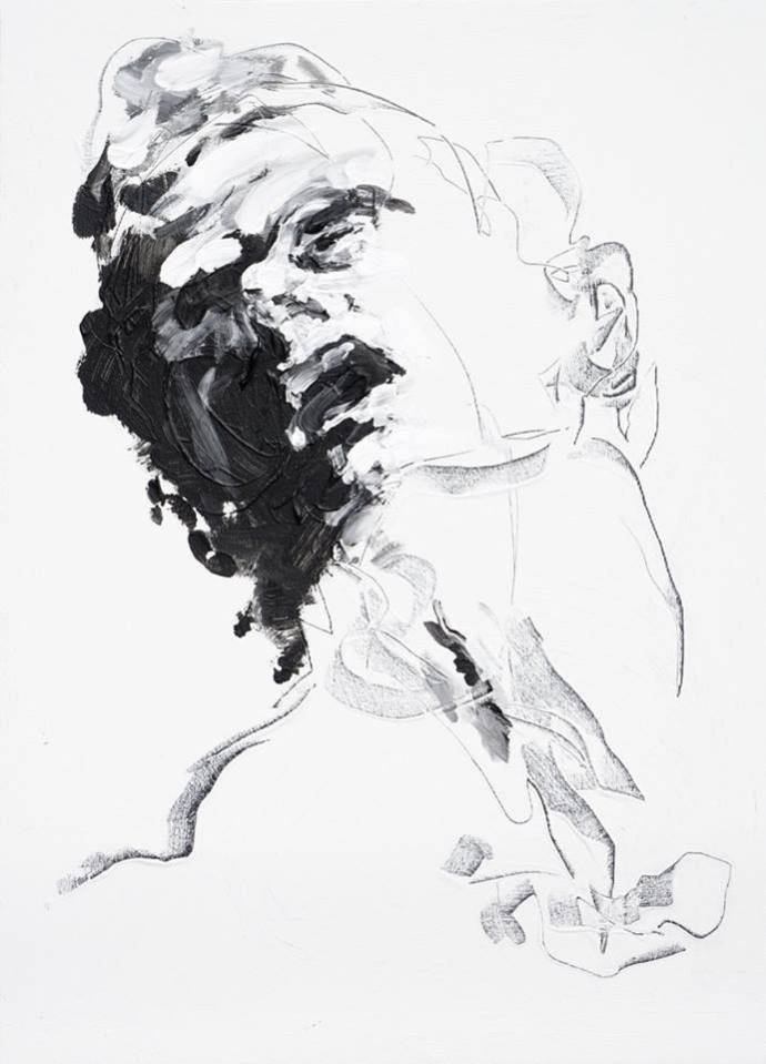 躯体的张力 大师素描图片