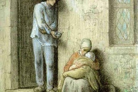 艺术大师让·弗朗索瓦·米勒素描油画作品介绍（三）